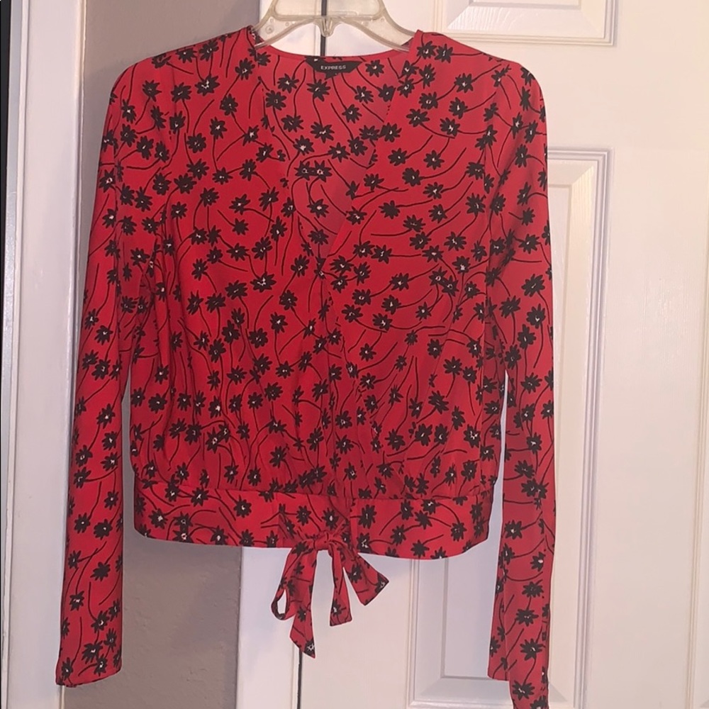 Express long sleeve blouse